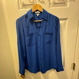 Express Royal Blue Portofino Shirt